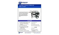 Hydra-Tech - Model HT13G - Portable Hydraulic Power Unit- Brochure