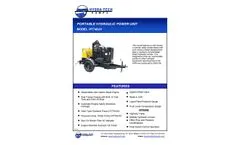 Hydra-Tech - Model HT74DJV - Portable Hydraulic Power Unit - Brochure