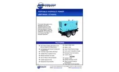 Hydra-Tech - Model HT74DKVQ - Portable Hydraulic Power Unit- Brochure