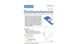 OndaVia - Model OV-PP-B015 - Diethanolamine (DEA) Analysis Cartridge - Brochure