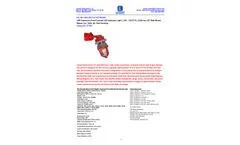Larson Electronics - Model EPL-MJ-15W-LED-C-R-1227-WLM25 - 15W Explosion Proof Colored LED Indicator Light- Brochure