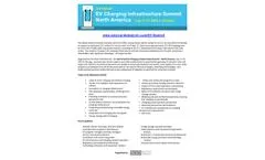 Brochure: 3rd Annual EV Charging Infrastructure Summit - North America