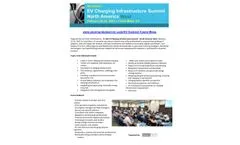 6th EV Charging Infrastructure Summit - North America, West Brochure