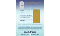 Stabiliti - Model 30C - Dual Port Power Conversion System 30 kW - Datasheet