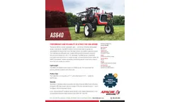 Apache - Model AS640 - Sprayers - Brochure