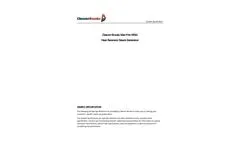 Cleaver Brooks - Model Max-Fire Series - Heat Recovery Steam Generators (HRSG) Boiler - Specification