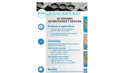 Microcertec - Insulators for Lasers - Brochure