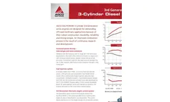 Cylinder Diesel Engine-3rd Generation Series Brochure