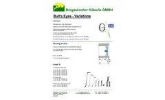 Model RD 300/RD 400 - Bulls Eyes - Datasheeet