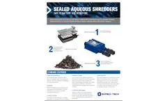 Shred-Tech - Sealed Aqueous Shredder for Lithium-Ion and Electric Vehicle Batteries - Brochure