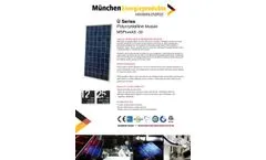 Vigest - Model MSPxxxAS -30 - Polycrystalline Solar Module - Datasheet