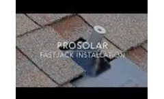ProSolar FastJack Installation- 2x Speed Video