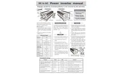 Hon Turing - Model HT-M-600 - Sine Wave Inverter - Manual
