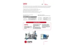 ESPE - Model CHiP50 - Biomass Cogenerator - Datasheet