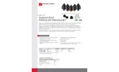 Federal Signal - Model 121X - Explosion Proof LED Rotating Light - Brochure
