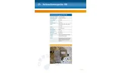 KL-Maschinenbau - Model FCM 100 - Mobile Fuel Consumption Meters - Brochure