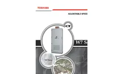 Toshiba - W7 - Low Voltage Variable Torque Water/Wastewater Brochure