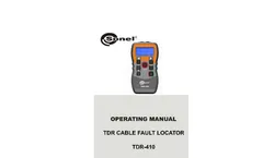 Time-domain Reflectometer TDR-410 - Brochure