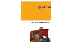 MZT - Model Archimedean - Screw Pump - Brochure