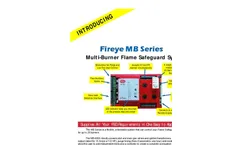 Model MB600S - Burner Control System - Brochure