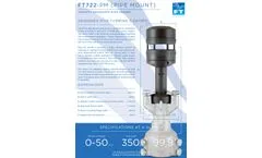FT722 Pipe Mount wind sensor // Datasheet