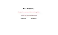 An Epic Index - Brochure