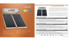 Simsek Helios - Model 170S - Pressurized Solar Energy Pressure Package System - Datasheet