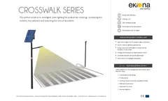 EKIONA - Model CROSSWALK Series - Solar Street Light - Datasheet