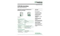 Capstone - Model C65 - Microturbine Power Generation Systems Brochure