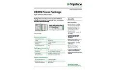 Capstone - Model C800S - Microturbine Power Generation Systems Brochure