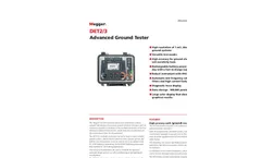 Megger - Model DET2/3 - High Resolution Earth Tester Brochure