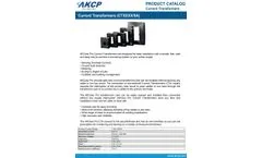 AKCP - Model CTXXXX/5A - Current Transformers Datasheet