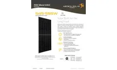 MSE TOPCon - Model 545-555W - PERC Bifacial 144HC - Commercial/Utility Solar Modules - Datasheet