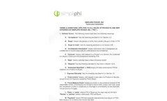 Simpliphi - Model PHI 2.4 - Deep-Cycle Lithium Ferro Phosphate (LFP) High Output Battery  Brochure