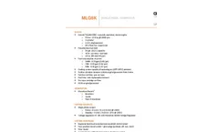 Generac - Model MLG8K - Diesel Generator Brochure