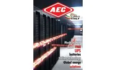 Atenco - Model IST1 SERIES 600 - 1500VA - UPS System - Brochure