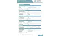 Tecnoturbines - Hydro Low Head Turbine Brochure