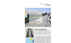 NivuLog SunFlow - Self-Sufficient, Solar-Powered Flow Measurement Station - Brochure