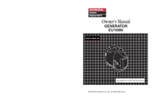 Honda - Model EU1000i - Generators Brochure