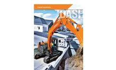 Hitachi - Model ZX75US-5 - Reduced Tail Swing Excavator Brochure