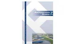 Archimedean - Model SP - Water Screw Pumps- Brochure