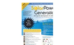Solar Power Generation USA 2011