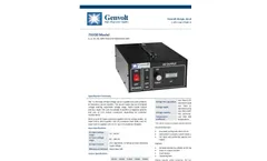 Model 7XX30 Series - High Voltage Bench Power Supply System Brochure