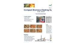 Ökotherm- Model 49 kW – 950 kW - Compact Biomass Heating Systems Brochure
