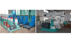 The Process Flow Of Pine Biomass Pellet Fuel Wood Pellet Machine On Sale