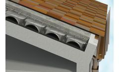 Permanent formwork for ventilated roof sector
