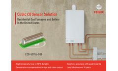 Cubic CO Sensor Solution for Residential Gas Furnaces and Boilers in the United States