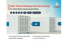 Cubic Thermal Runaway Detection Solution for Lithium Battery Energy Storage Stations
