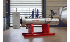 ISH trade fair, Frankfurt: The new Bosch ELHB electric boiler for heating networks and industries