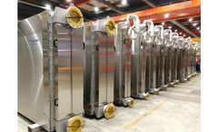 Heat exchangers in largest WWTP
